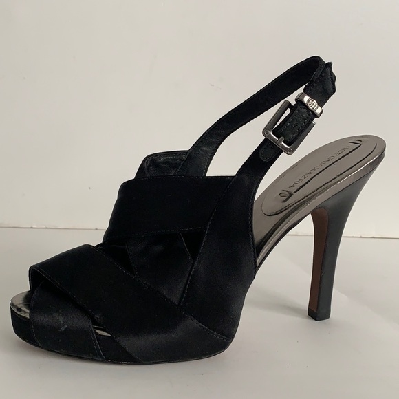 BCBG MaxAzria Peep Toe Platform Slingback Sandals - Picture 2 of 16